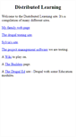 Mobile Screenshot of distlearn.ca