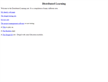 Tablet Screenshot of distlearn.ca